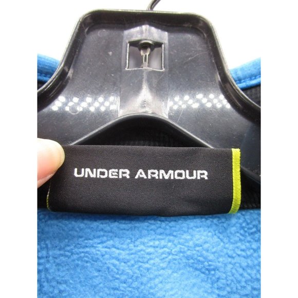 Under Armour Sweatshirt Medium Cold Gear Loose Golf 1/4 Zip Pullover - Picture 9 of 12